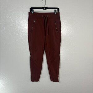 Athleta Pants Womens 4 Brown Trekkie North Jogger Hiking Travel Nylon Athletic